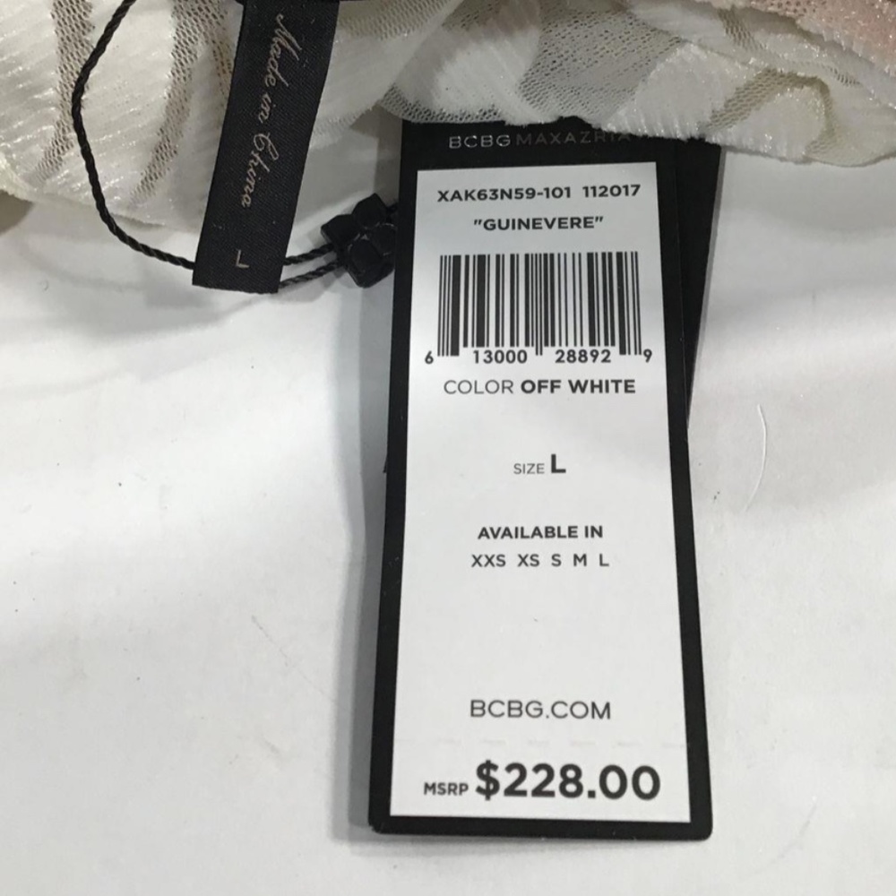 BCBGMaxazria 'Guinevere' Dress Women's L (NWT) - Picture 3 of 4